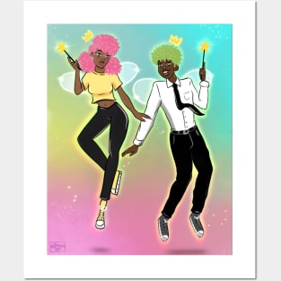 Wanda & Cosmo Posters and Art